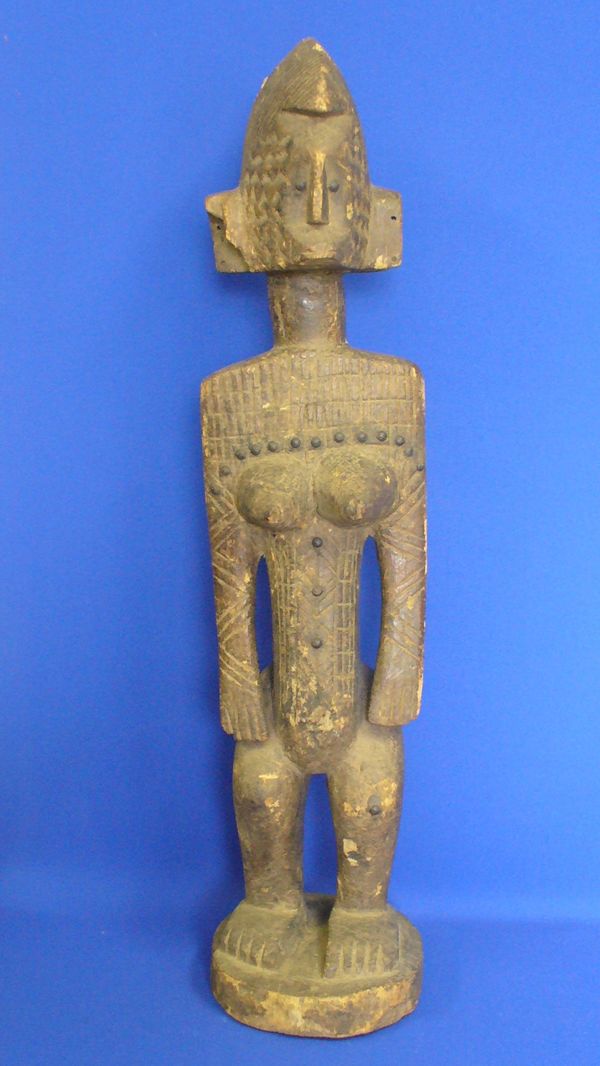 Dogon szobor, fa, 86 cm